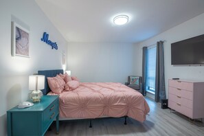 1 habitación, tabla de planchar con plancha, wifi y ropa de cama 