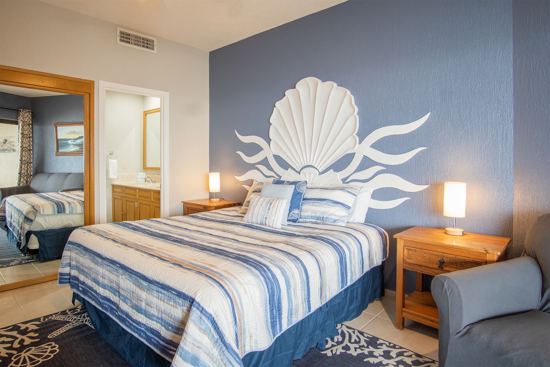 2 bedrooms, iron/ironing board, free WiFi, bed sheets