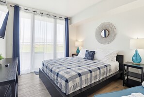2 quartos, acesso à internet, roupa de cama