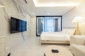 Habitación individual básica | Wifi gratis y ropa de cama