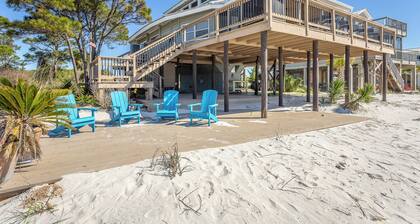 Tiki House is a Unique Beach Front gathering spot for family, friends and PUPs.