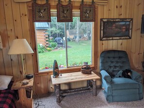 Interior - Cabin on Soo Lake.  Enjoy the views of the lake 66' from water's edge. (Phillips)