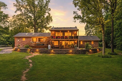 Riverside Haven | Hot Tub • Grill • Private Dock!