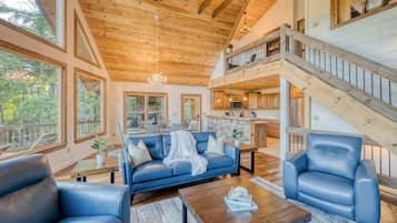 TV, fireplace, video games, offices