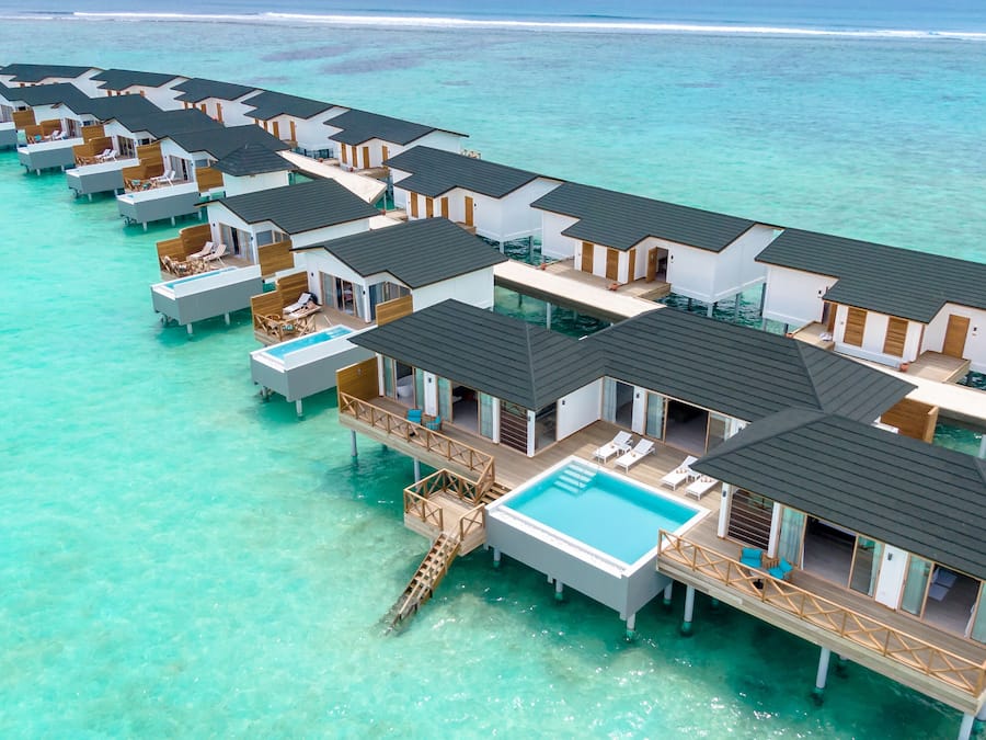 Alloggio Premium su due livelli, 2 camere da letto, vista mare | Vista spiaggia/mare