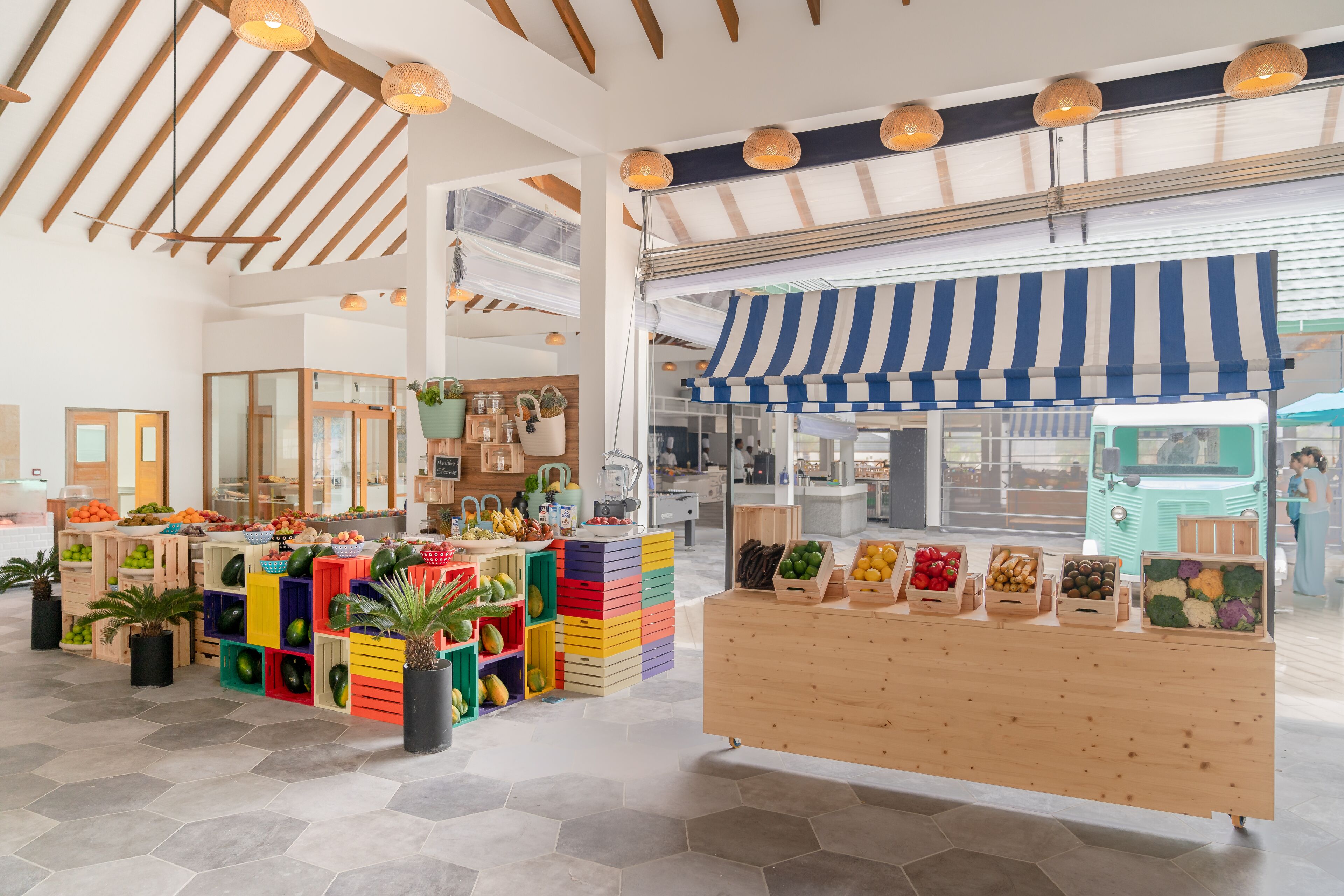 Frokostbuffé er inkludert hver dag