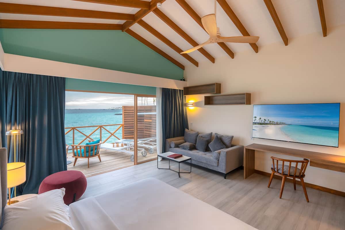 Lagoon Suite | 1 bedroom, free minibar items, in-room safe, individually decorated