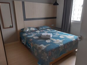 Leilighet | 2 soverom, sengetøy av topp kvalitet og dundyner