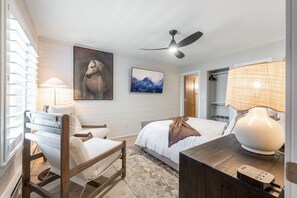 2 chambres, fer et planche Ă repasser, Wi-Fi gratuit, draps fournis