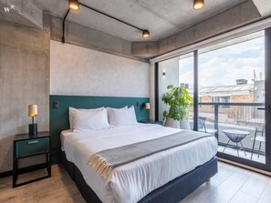 1 Schlafzimmer, Schreibtisch, Bügeleisen/Bügelbrett, WLAN