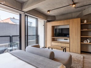 1 Schlafzimmer, Schreibtisch, Bügeleisen/Bügelbrett, WLAN