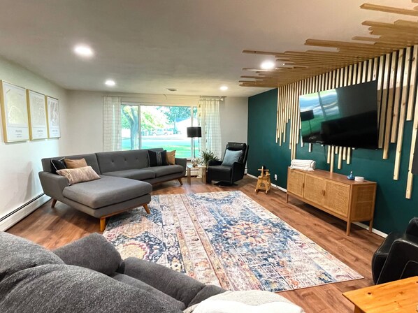 Smart TV, video games, offices