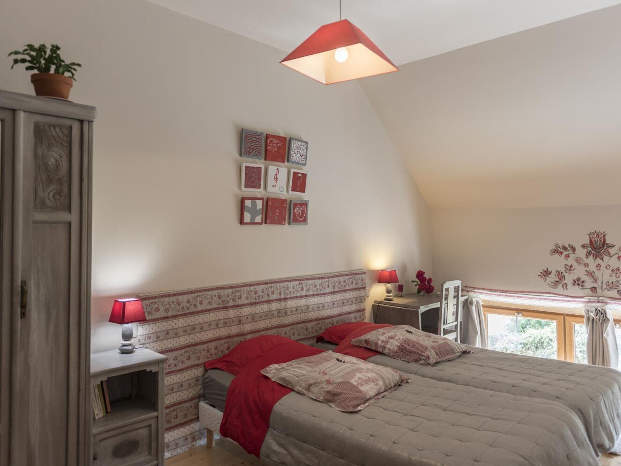 4 chambres, Wi-Fi gratuit, draps fournis