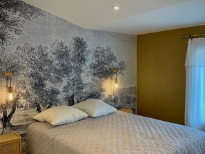 4 chambres, accès au Wi-Fi (inclus)