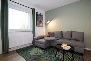 Living area - Modern & stylish apartment near Cologne/Bonn (Lohmar)