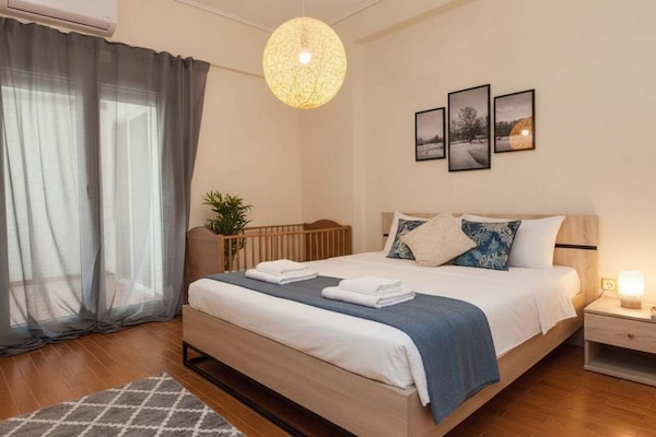 1 chambre, fer et planche Ă repasser, Wi-Fi, draps fournis