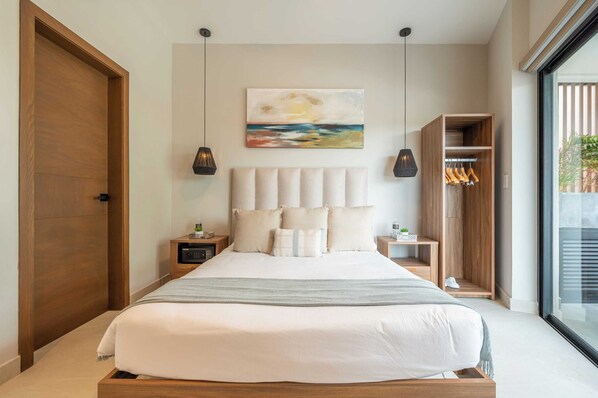 2 habitaciones, tabla de planchar con plancha, cuna de viaje y wifi