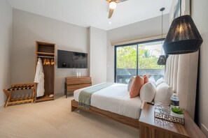 2 slaapkamers, een strijkplank/strijkijzer, reisbedje, wifi