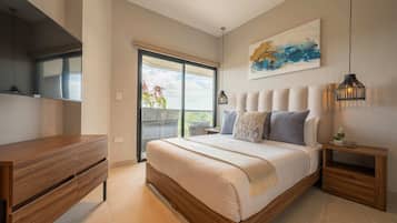 2 bedrooms, iron/ironing board, travel cot, WiFi