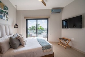 2 bedrooms, iron/ironing board, travel cot, WiFi