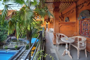 Standard Double Room | View from room - Hotel Lumbung Sari Legian (Legian)