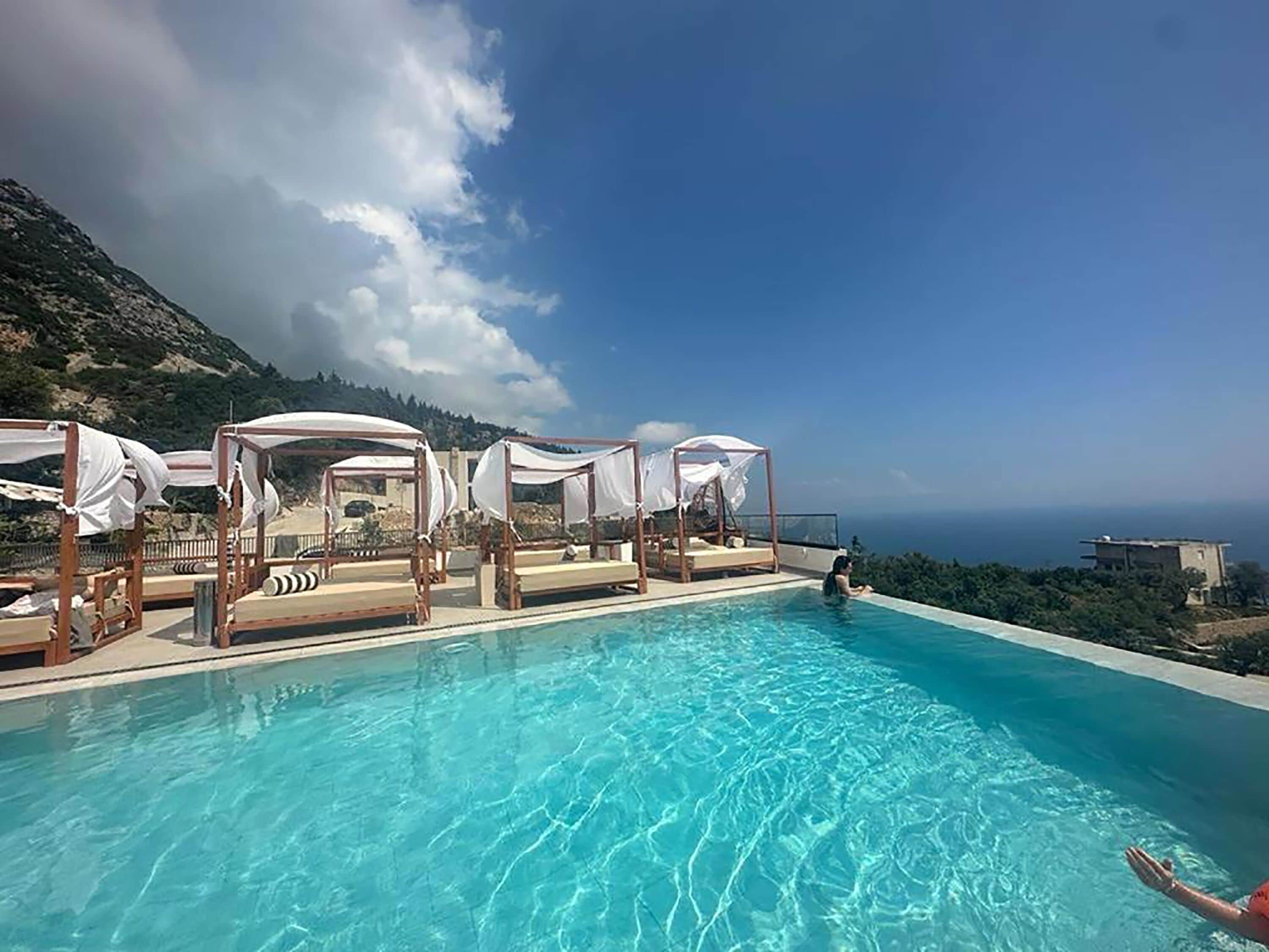 Seasonal outdoor pool