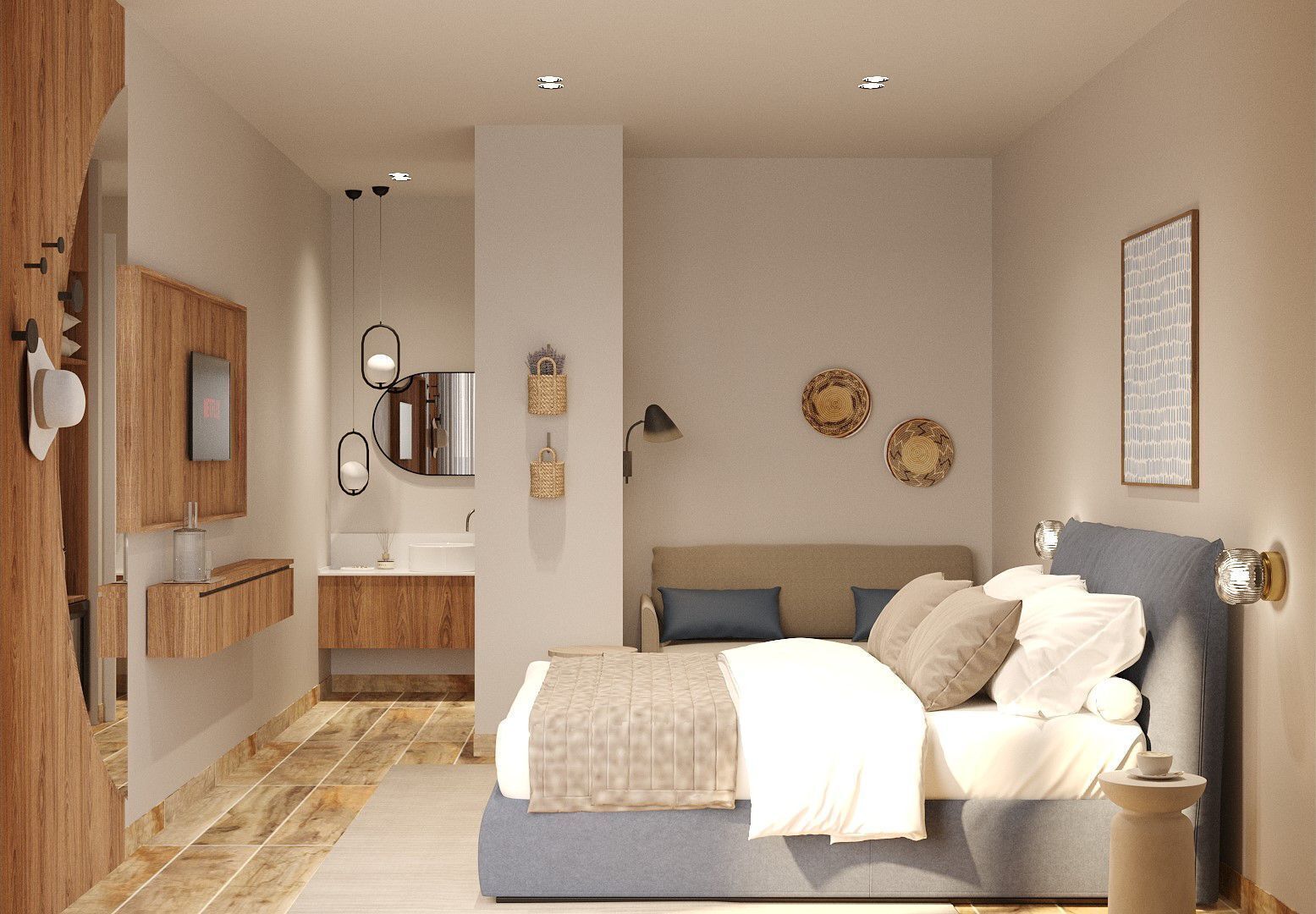 Deluxe Suite | Desk, laptop workspace, soundproofing, free WiFi