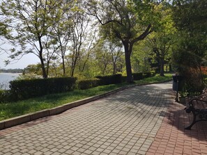 Property grounds - ❤️ LASTMINUTE Luxury 1-bedroom apartment on a beautiful beach⭐⭐⭐⭐⭐ on the Black Sea (Nessebur)