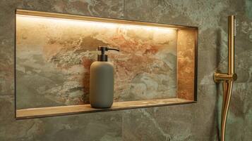 Shower, towels