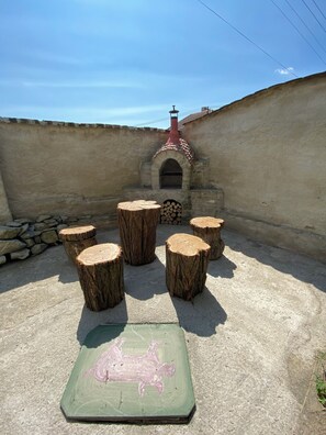 Property grounds - Apartment at the czech historical farm with local farm products and hanging beds (Uhersko)