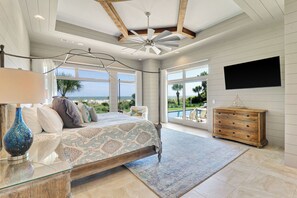 8 bedrooms, desk, iron/ironing board, free WiFi - Oceanfront Paradise:Luxurious 8-Bedroom Home with Pool and Spectacular Views! (Hilton Head Island)