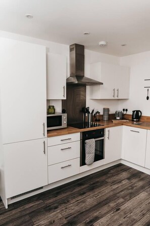 Private kitchen - Stunning 1-bed Apartment in Sheffield (Sheffield)