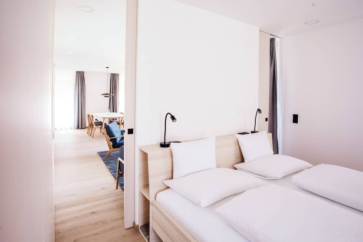 Appart'hĂŽtel Deluxe (Gartenblick Balkon)