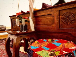Interior - Tent Delhi, a b&b in a Luxury Glamping Style (Mariefred)