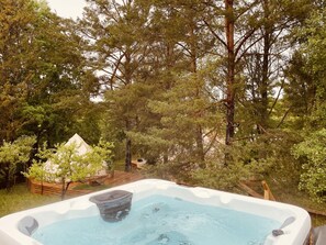 Cabaña | Bañera de hidromasaje al aire libre