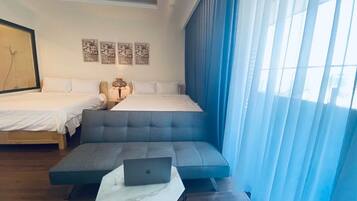 2 soverom, strykejern/-brett, wi-fi og sengetøy