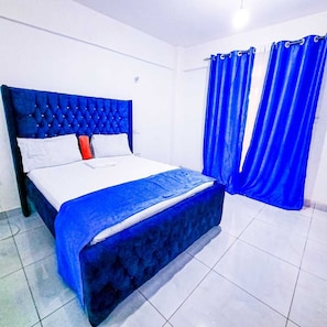 1 habitación, wifi y ropa de cama