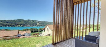 Maison de Vacances Avec une vue Exceptionnelle sur lac de Paladru
