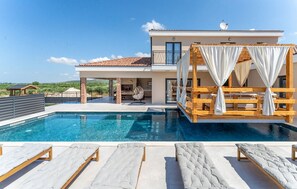 Una piscina climatizada