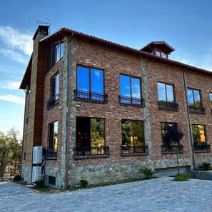 Façade de l’hébergement