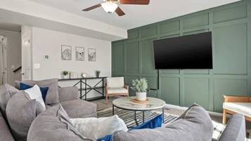 TV, table football, offices