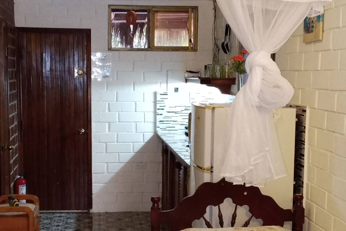 Blackout drapes, iron/ironing board (on request), WiFi (free)