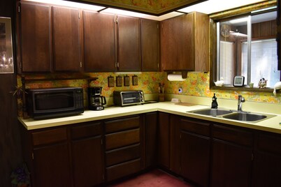 Tranquil, Nostalgic Riverfront Property on 1/2 acre on White Pass