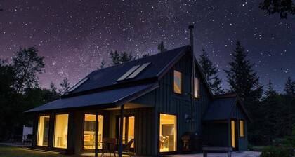 Charming Scandinavian Modern Riverfront Fishhouse