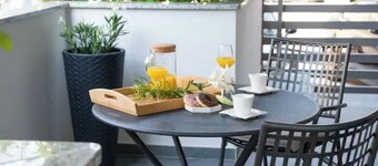 Olinar apartment I with terrace and garden view
