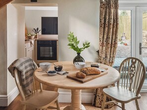 Dining - The Nook is a luxurious, one-bedroom cottage. (Tallentire, near Cockermouth)