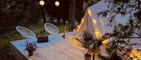 Enceinte de l’hébergement