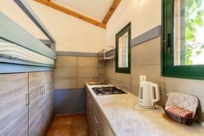 Kühlschrank, Herdplatte