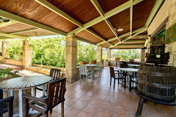 Restaurante al aire libre