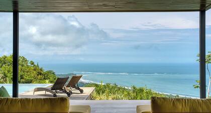 HR2 New Villa Incredible Ocean and Jungle Views + Security